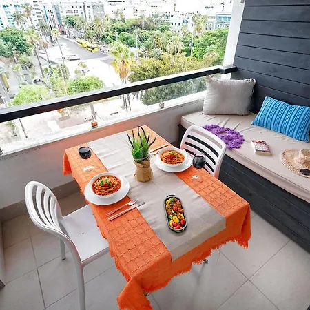 Estudio Con Terraza Vista Mar דירה לאס פאלמס דה גראן קנאריה