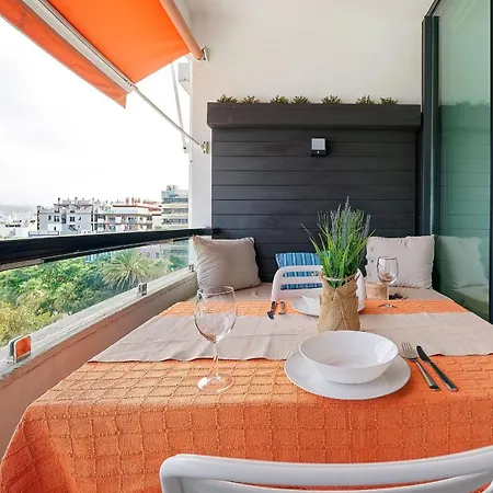 아파트 Estudio Con Terraza Vista Mar
